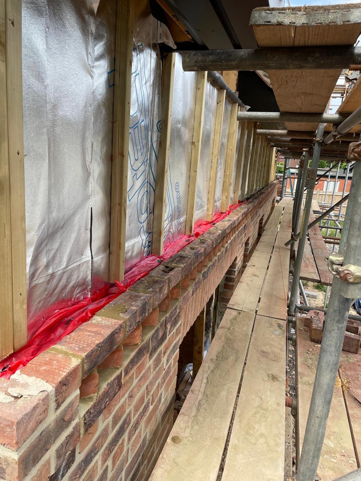 Timber frame and membrane, an I.C Developments project in Surrey