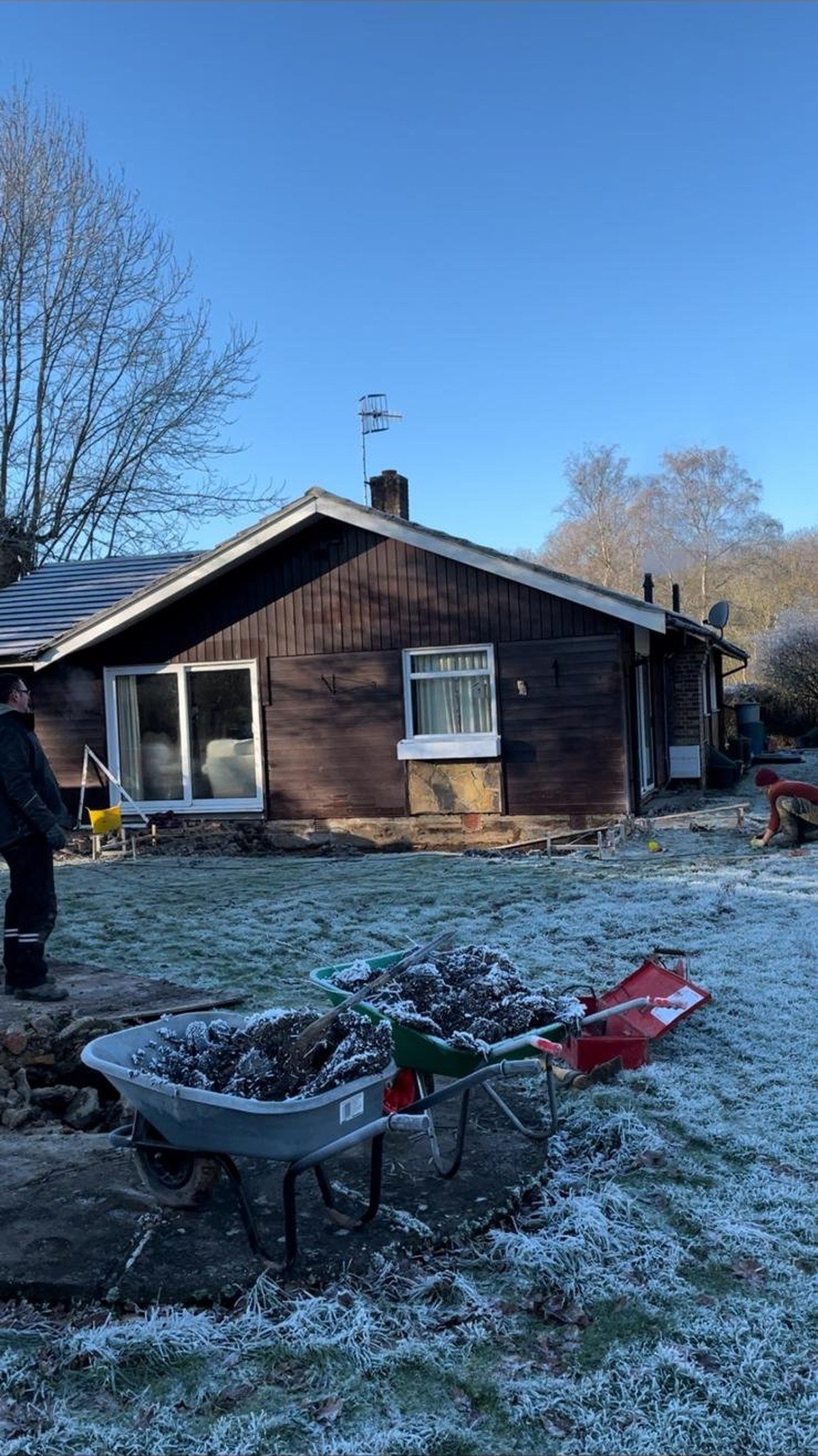 Bungalow refurbishment, an I.C Developments project in Surrey